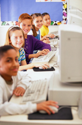 kids at computers